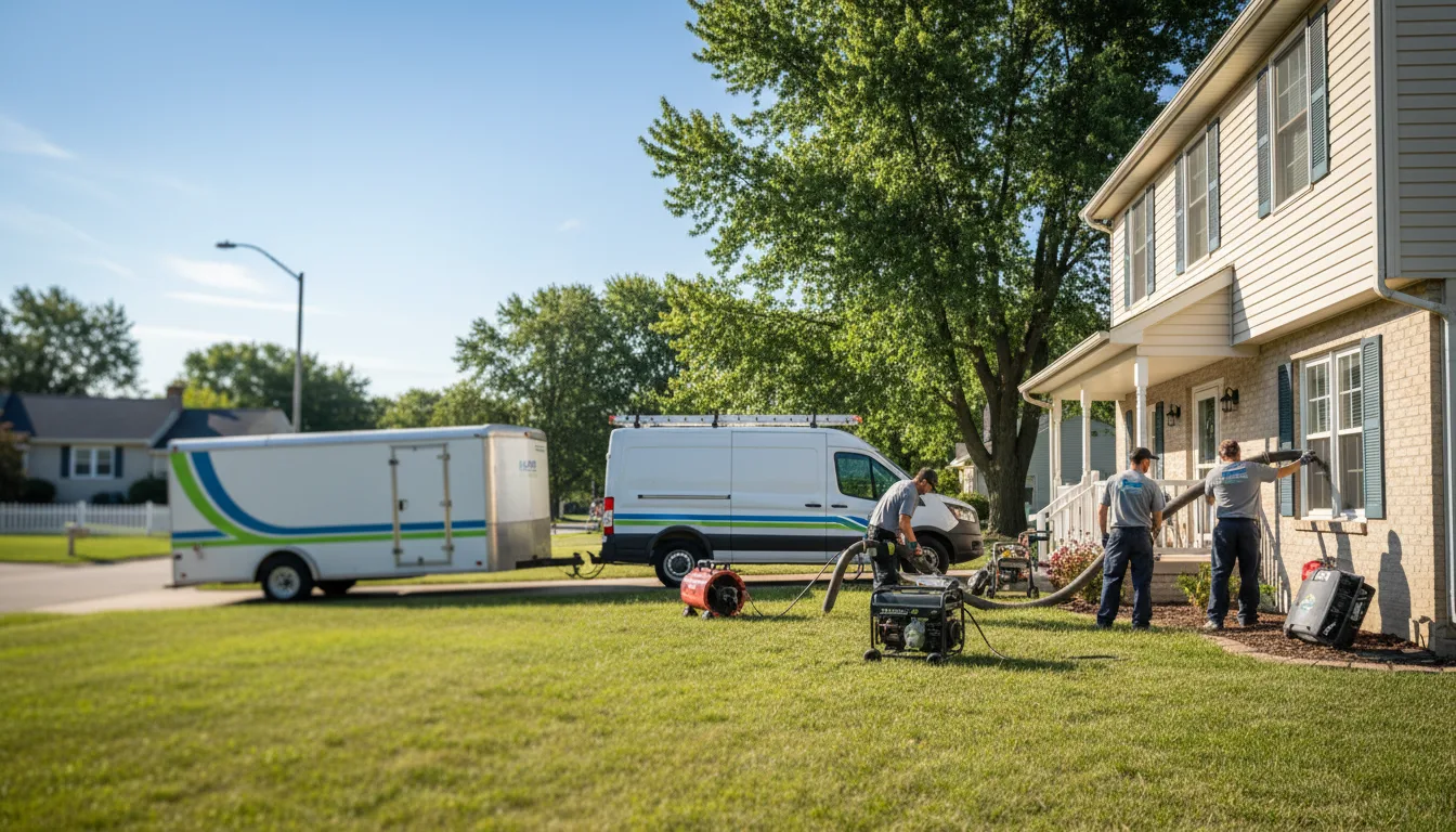 Flooded Basement Restoration And Cleanup With Repair in Noel, MO near me